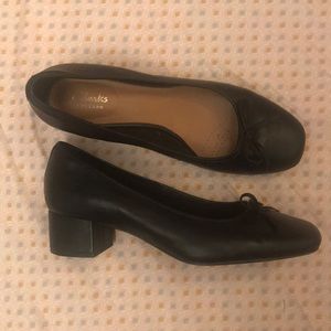 Clarks Heeled Ballet Shoe